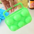 thumbnail image 1 of facefd Double Lock Shackle Eggs Boxes PP eggs storage box for refrigerator PP eggs PP storage box Eggs box for refrigerator Holder Storage Boxes for Camping, 1 of 9