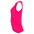thumbnail image 5 of Lucky In Love Women`s Twist Front Tennis Tank (  MEDIUM Midnight  ), 5 of 6