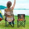 thumbnail image 5 of BZSMCE Camping Chairs Modern Galactic Garden Pattern Folding chair, 5 of 8