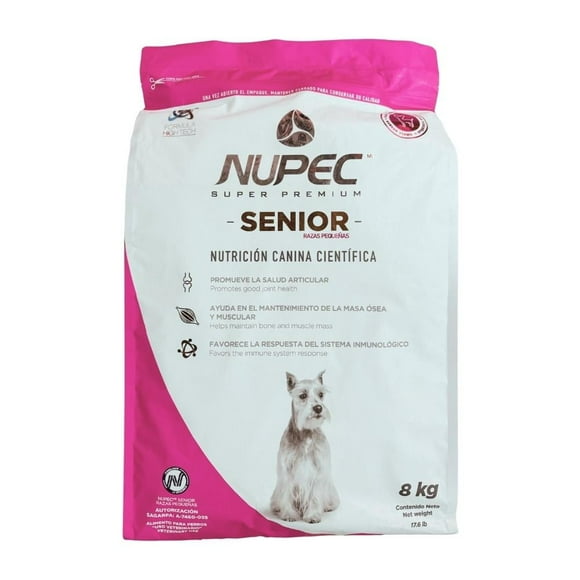 Croquetas para Perro Nupec Senior Razas Pequeñas 8 Kg