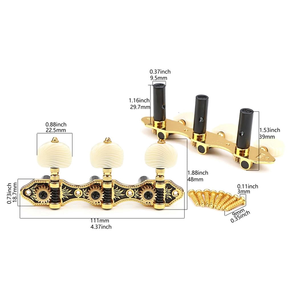 CEORPER Guitar Tuners String Tuning Peg Tuning Key Pegs for Guitar Tuning Machines Head