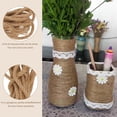 thumbnail image 4 of YSNOOWE 1Set Wear Resistant Handworked Jute Rope Khaki Decorative Rope for Party and Home Embellishment, 4 of 8