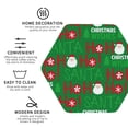 thumbnail image 4 of Disketp Cute Santa And Ho Ho Ho Funny Coasters,6 Pcs Leather Coasters With Holder, Perfect Housewarming Hostess Gifts,Protect Furniture From Water Marks Scratch And Damage, 4 of 9