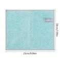 thumbnail image 3 of MXTPOV Multicolour Overlocked Silver Wire Cleaning Rags Mesh Non-stick Oil Kitchen Towels Kitchen Stove Cleaning Cloth for Home Kitchen Bathroom 9.05 x 7.08 in, 3 of 3