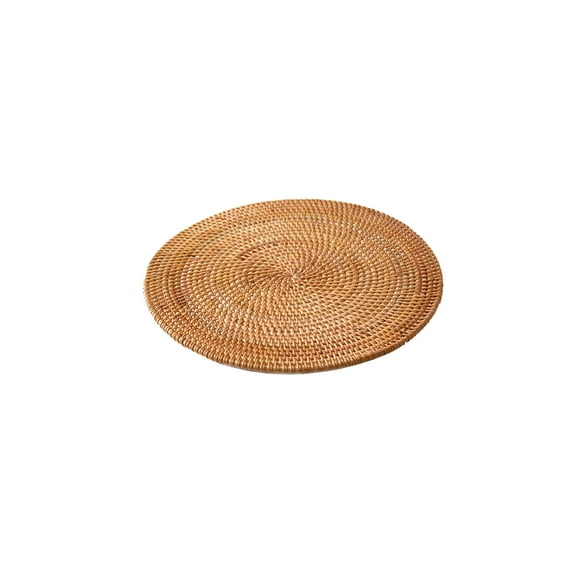 Firlar Rattan Mat Kung Fu Tea Cup Pot Mat Tea Set Tea Ceremony Accessories Dim Sum Dishes Storage Mat