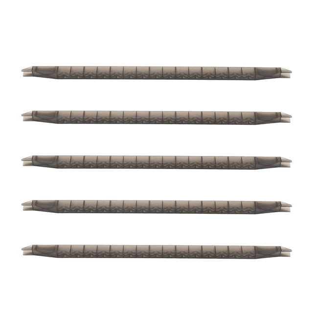 Kit de 5 barras para celdas de abeja reina con marco y 15 agujeros, jaula de cría de plástico, equipo de apicultura, herramientas de cultivo.
