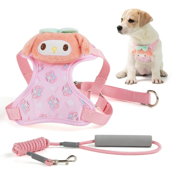 Dog Harness and Leash Set, No Pull Dog Vest Harness for Walking and Training, Adjustable, Easy Control and Breathable Pet Harness for Small Dogs