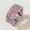 Pink, variant on Women 925 Silver Plated Rings Luxury Cubic Zircon Anniversary Delicate Jewelry Size 6-10-8-Blue