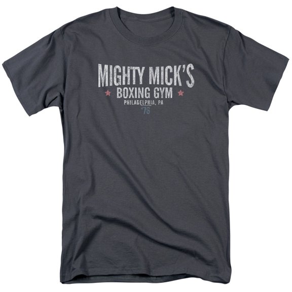 Rocky Mighty Micks Boxing Gym Adult 18/1 T-Shirt Charcoal