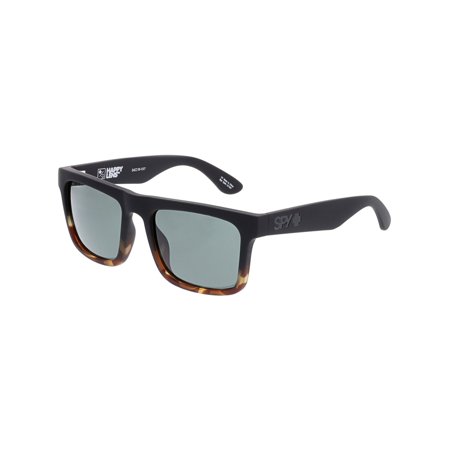 Spy Men's Mirrored Atlas 673371163863 Black Square Sunglasses