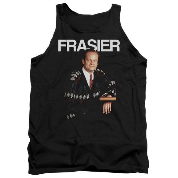 Cheers Frasier Adult Tank Top Black