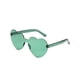 thumbnail image 2 of Gafas de sol sweethay Transparente Color gelatina Lentes Verde, 2 of 6