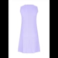 thumbnail image 3 of Vestidos de Mujer Sin Mangas con Cuello en V y Bolsillos, Rosa , Talla M, 3 of 5