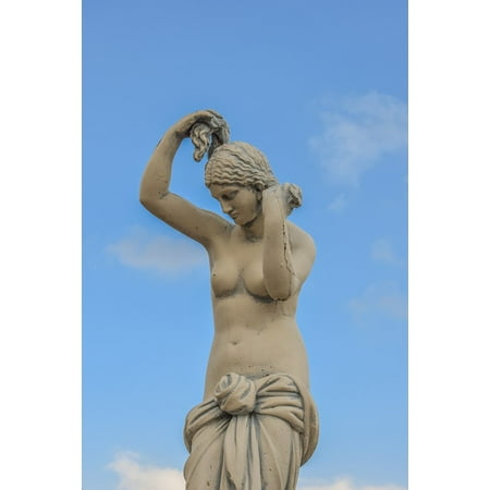 LAMINATED POSTER Water World Body Statue Ayia Napa Female Cyprus Poster Print 24 x