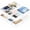 White, variant on Drawer Organizer Clothes, 12 Pack Dresser Organizer Bins for Nursery, Closet Organization and Storage Dividers for Clothing, Baby Clothes, Underwears, Socks (Pink)