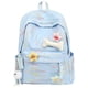 thumbnail image 1 of 805 Color Ins Mochila Gran Capacidad Bolso Escolar para Estudiantes (azul) Azul, 1 of 9