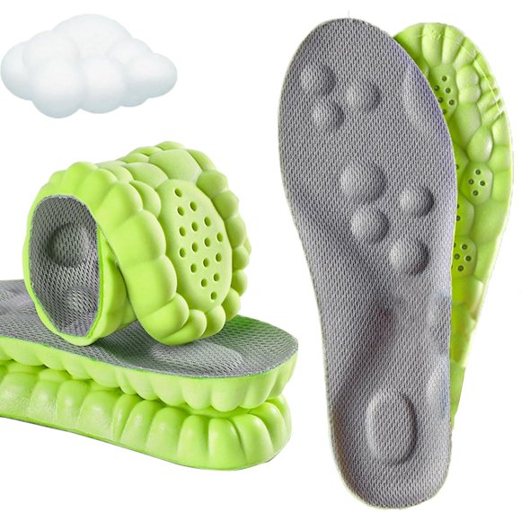 Plantillas Sunerme Steppers con espuma viscoelástica y soporte de arco