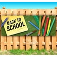 thumbnail image 1 of Back To School 13 oz Vinyl Banner With Metal Grommets, 1 of 4