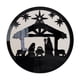thumbnail image 2 of Three-dimensional Christmas House Wooden Pendant Holiday Party Porch Decoration Mirror Ornament, 2 of 9