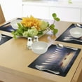 thumbnail image 4 of Ambesonne Sports Place Mats Set of 4, Basketball Tournament, Standard Size, Beige Navy Brown, 4 of 6