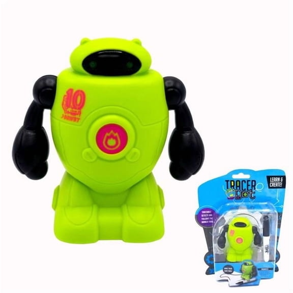 Tracerbot Mini Inductive Robot Toy - Green