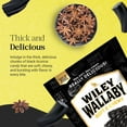 thumbnail image 2 of Wiley Wallaby Australian Black Licorice Bundle Includes Classic Gourmet Liquorice Soft & Chewy Candy Twists (Pack of 2) With Reusable Storage Snack Bag by The Mulberry Shop, 2 of 8