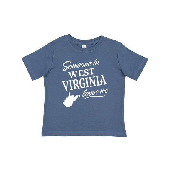 Inktastic Someone in West Virginia Loves Me Boys or Girls Baby T-Shirt
