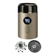 Bunblic Electric Shaver USB Dry and Wet Double Use Mini Shaver for Car Car Use and Shaver head