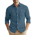 thumbnail image 5 of JGNGSHN Mens Long Sleeve Work Shirts Casual Button Down Summer Fall Tops with Two Chest Pockets XL, 5 of 9
