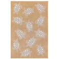 thumbnail image 1 of Trans-Ocean Imports CRE45841312 Tapis Rectangulaire Tissé Wilton Intérieur & Extérieur 39 Po x 59 Po - Sable, 1 of 1