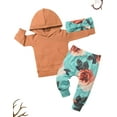 thumbnail image 7 of Baby Girl Clothes Cute Baby Girls Outfit Hoodie Floral Pant Toddler Infant Baby Girl Outfit 3Pcs Set 18-24 Months, 7 of 7