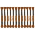 thumbnail image 1 of Unique Bargains Light Brown Embroidery Floss, 8m - 12 Skeins, 1 of 6
