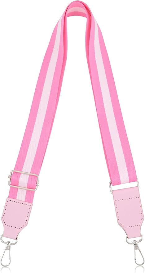 Hello Kitty PU Double Zipper Wallet Crossbody with Wide Strap