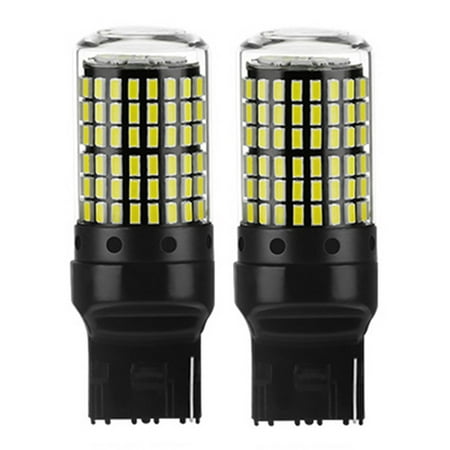 

2X Car 3014 144Smd Canbus T20 7440 W21W LED Bulbs for Turn White