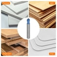 thumbnail image 5 of Router Bit 1/4" Shank 1/4" Dia 90 Degree V Type End Mill Carbide Edge Trimmer, Blue, 5 of 5