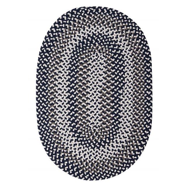 Colonial Mills Rug SY02R048X072 4 x 6 ft. Sidney Nursery Braided Rug Blue Grey