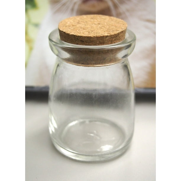 Mini Corked Jars Favor Bottle Keepsake Souvenir, Spice