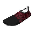 thumbnail image 2 of Red Latvian Lielvarde Belt Motif Water Shoes Beach Slip-on Shoes for Men Women Swim Pool Yoga Surfing Sneakers Quick-Dry Sports Barefoot Shoes, 2 of 5