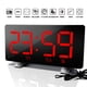 thumbnail image 1 of Reloj Despertador Digital Curvo Regulable Pantalla Led Reloj Digital Para Niños Mayores Ultra Claro Número Grande Brillo Snooze 12/24H Reloj Despertador Para Dormitorio Oficina Vogacara HA024315-02, 1 of 5