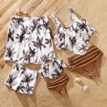 thumbnail image 5 of PatPat Family Matching Swimsuits Kids Boys Swim Trunks Tropical Plants Swim Shorts, 5 of 7