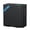 Black, variant on 2 Pack Dual Compartment Trash Can and Recycling Bin Combo 26 Gallon 2×13 Gal Stainless Steel Rectangular Pedal Step-On Soft-Close Lid Odor Seal Black
