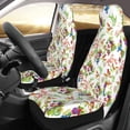 thumbnail image 2 of Sikiie Wild Exotic Birds And Flowers Car Seat Protector 2 Pack Car Seat Cushion Mat, Car Seat Covers for SUV, Truck, Van, 2 of 7