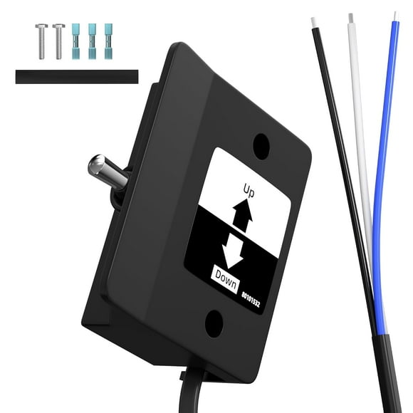 Bamboohart Liftgate Switch 80001431 (ON)/Off/(ON) Compatible 3 Wire Lift Gate Control Switch Waterproof for OEM Part Numbers 80001431 80000429 80000425 Box Truck Trailer