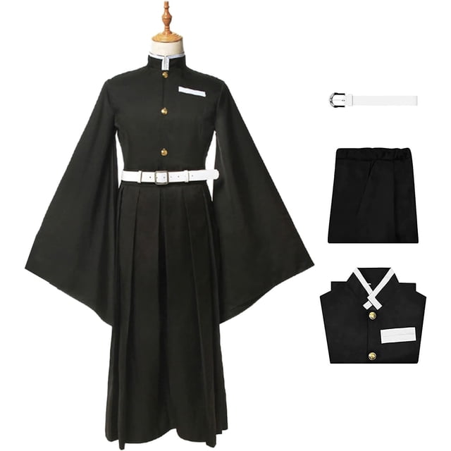 FENGLONG-YB】Disfraz de Cosplay Kimono Disfraz de Anime para niños Halloween Navidad Cosplay Kimono para niños