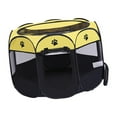 thumbnail image 3 of Pliable pour Petits Animaux Utilisation Intérieure Extérieure Voyage Camping Chat Jaune Noir, 3 of 8