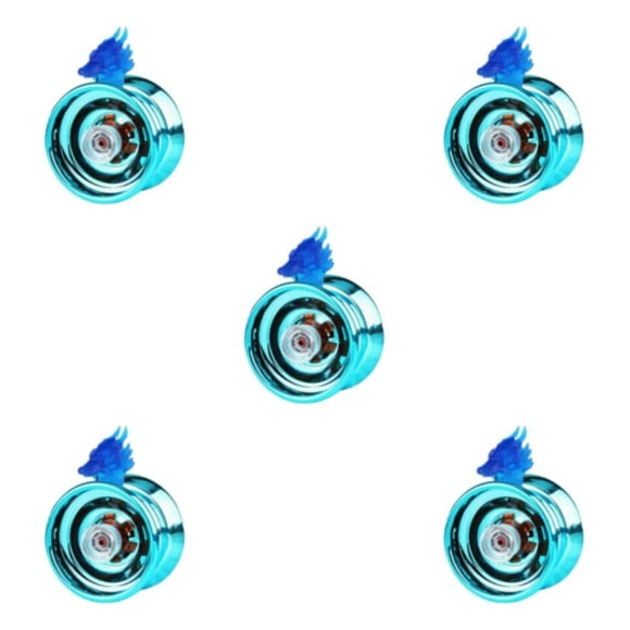 tamizeot Accessoires de Cordes de Base pour Enfants et Adultes Durables et Pratiques Boule en Métal Bleue 5.7 x 5.7 x 4.1cm 5ensemble