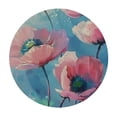 thumbnail image 4 of WYYP Flowers Flowers Round Tablecloth Outdoor Picnic Camping and Indoor Kitchen Dining Party 100% Polyester Fiber White, 4 of 8
