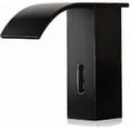 thumbnail image 1 of Automatic Infrared Sensor Fully Automatic Hot And Cold Water Faucet Waterfall Basin Mixer Tap Bathroom Sink Mixer High Spout Brass Black Oil Rubbed Br, 1 of 3