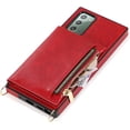 thumbnail image 6 of case for Samsung Galaxy Note 20 Women Wallet Case,Adjustable Crossbody Zipper Cover with Card Holder Slot Neck Strap Lanyard Purse Shoulder Strap Purse Case for Samsung Galaxy Note 20 FK Red, 6 of 14