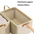 thumbnail image 2 of Cipaher Foldable Storage Bin Cloth Wardrobe Storage Box for Home Essentials, Large, 2 of 6
